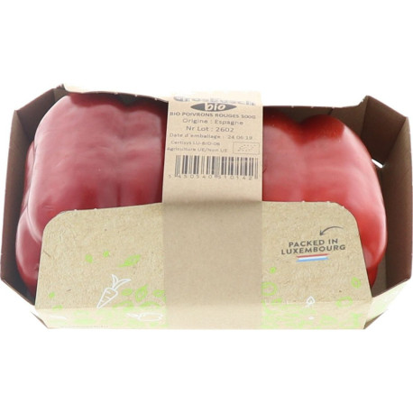 BIO POIVRON ROUGE GROSBUSCH PREPACK FILET 10X2PCS